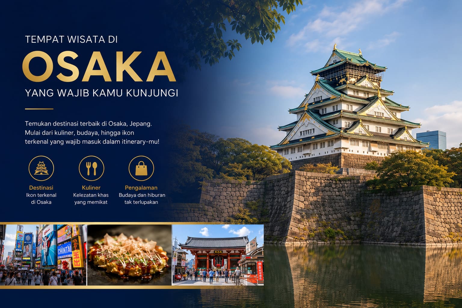 Tempat Wisata di Osaka yang Wajib Kamu Kunjungi