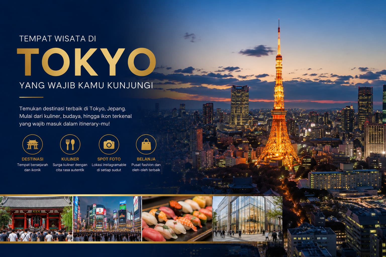 Tempat Wisata di Tokyo