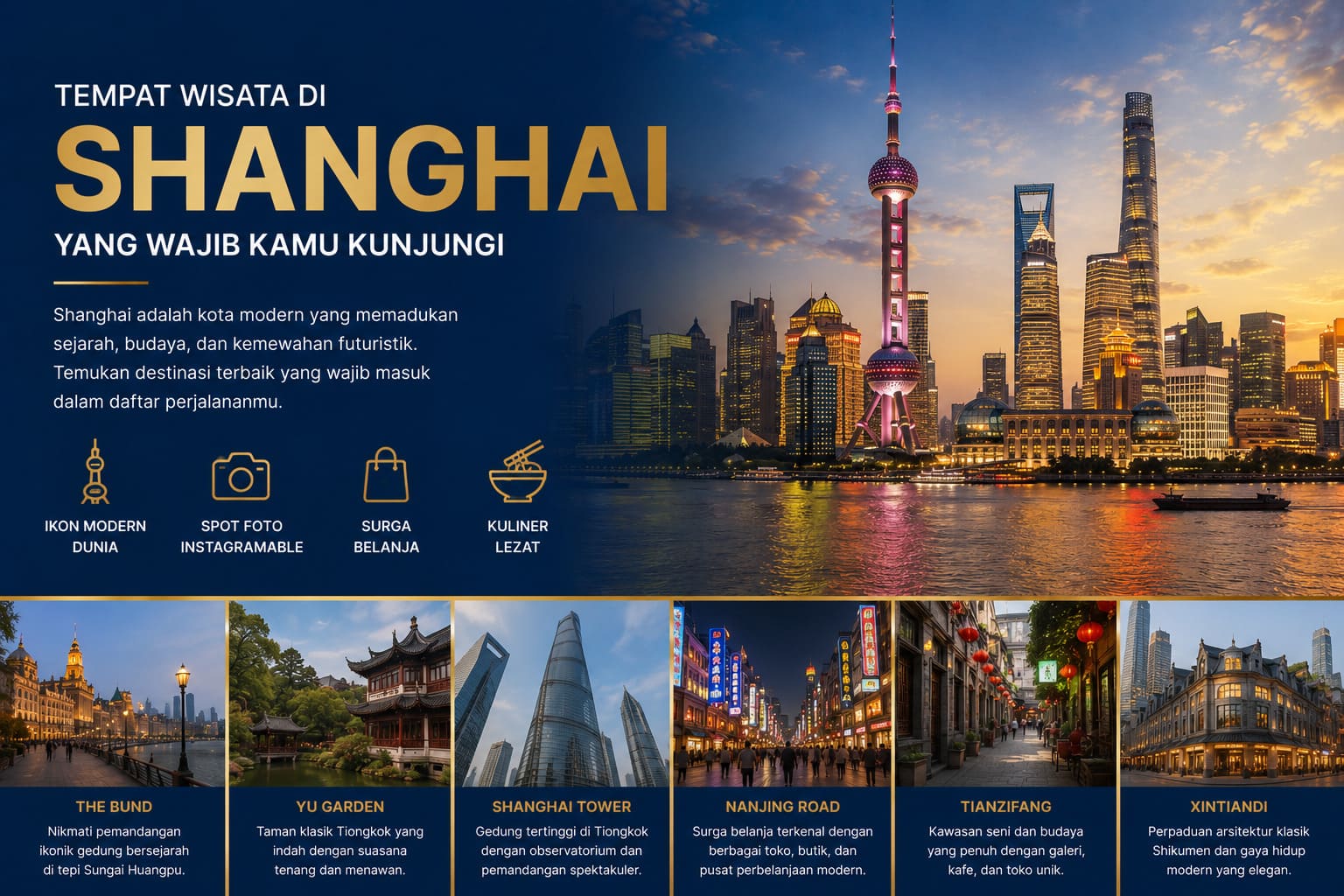 Tempat Wisata Shanghai